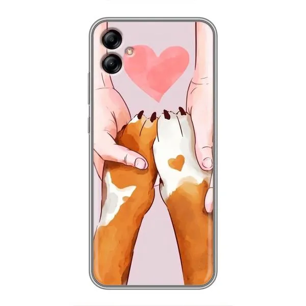 Чехол с принтом «Любовь к собакам» для Samsung Galaxy A04e (A042) Чехол с принтом «Любовь к собакам» для Samsung Galaxy A04e (A042)