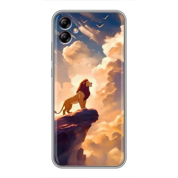 Чехол с принтом «Симба на скале» для Samsung Galaxy A04e (A042)