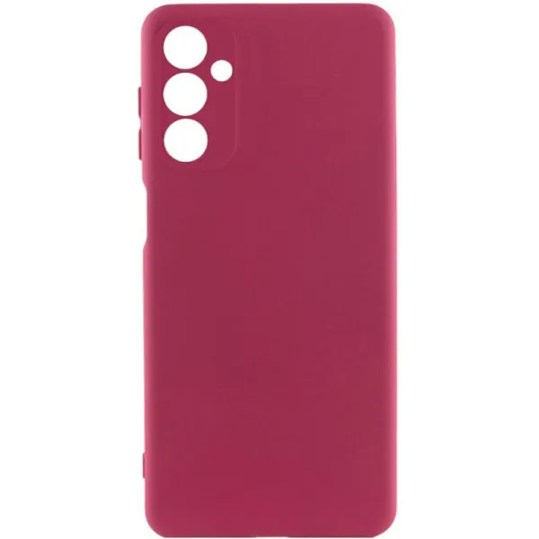 Чехол Silicone Cover Ummi Lakshmi Full Camera (AA) для Samsung Galaxy A04s — Бордовый