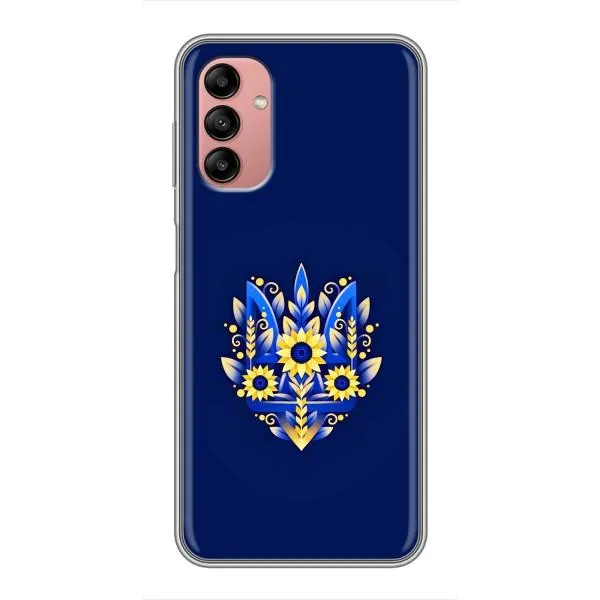 Чехол с принтом «Цветочный Герб» для Samsung Galaxy A04s