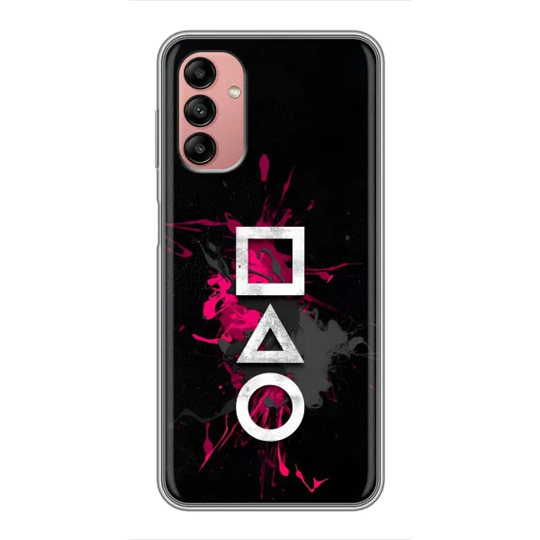 Чехол с принтом «Символы Игра кальмара» для Samsung Galaxy A04s