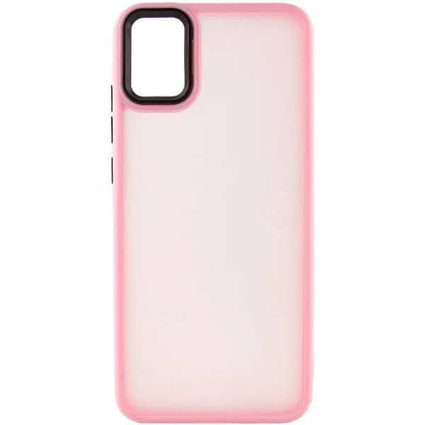 Чехол TPU+PC Lyon Frosted для Samsung Galaxy A05 — Розовый — фото 2