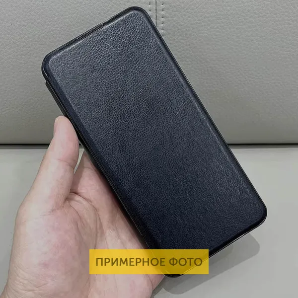 Кожаный чехол-книжка Belora для Samsung Galaxy A05 — Черный — фото 2