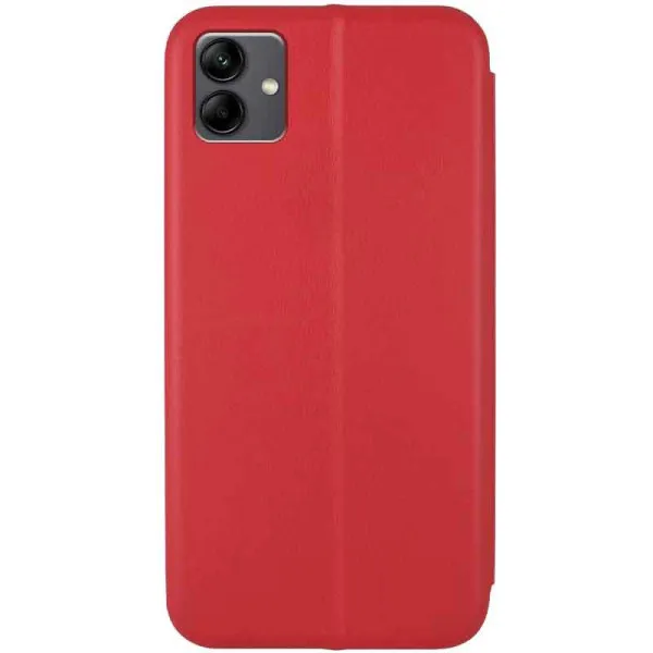 Кожаный чехол-книжка Classy для Samsung Galaxy A05 — Красный — фото 3 Кожаный чехол-книжка Classy для Samsung Galaxy A05 — Красный — фото 3