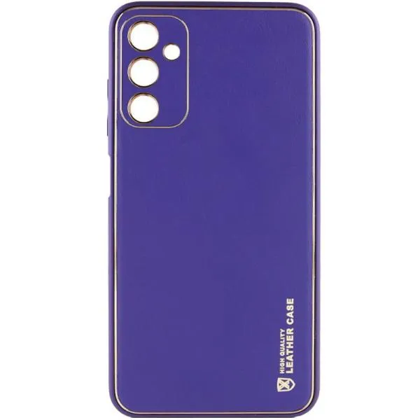 Кожаный чехол Xshield для Samsung Galaxy A05s — Фиолетовый — фото 1 Кожаный чехол Xshield для Samsung Galaxy A05s — Фиолетовый — фото 1