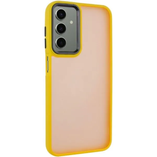 Чехол TPU+PC Lyon Frosted для Samsung Galaxy A05s — Оранжевый — фото 1 Чехол TPU+PC Lyon Frosted для Samsung Galaxy A05s — Оранжевый — фото 1