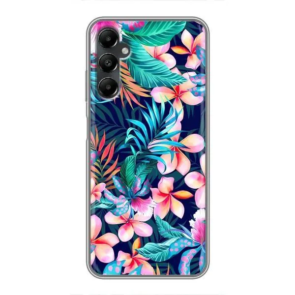 Чехол с принтом «Красочные цветы» для Samsung Galaxy A05s
