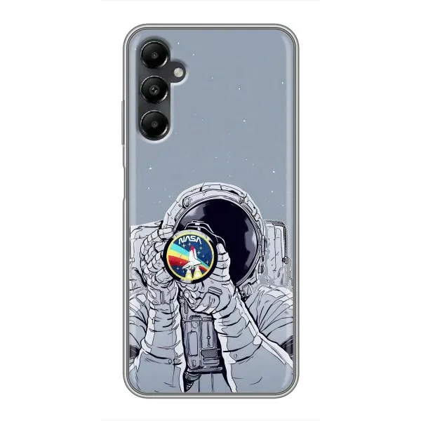 Чехол с принтом «Космонавт фото» для Samsung Galaxy A05s Чехол с принтом «Космонавт фото» для Samsung Galaxy A05s