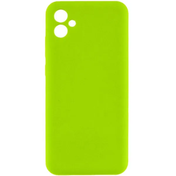 Чехол Silicone Cover Ummi Lakshmi Full Camera (AA) для Samsung Galaxy A06 — Салатовый Чехол Silicone Cover Ummi Lakshmi Full Camera (AA) для Samsung Galaxy A06 — Салатовый