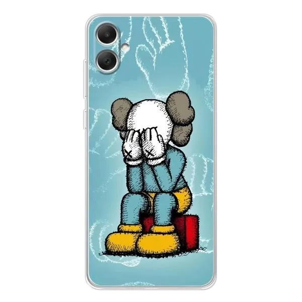 Чехол с принтом «Плач Bearbrick» для Samsung Galaxy A06 Чехол с принтом «Плач Bearbrick» для Samsung Galaxy A06