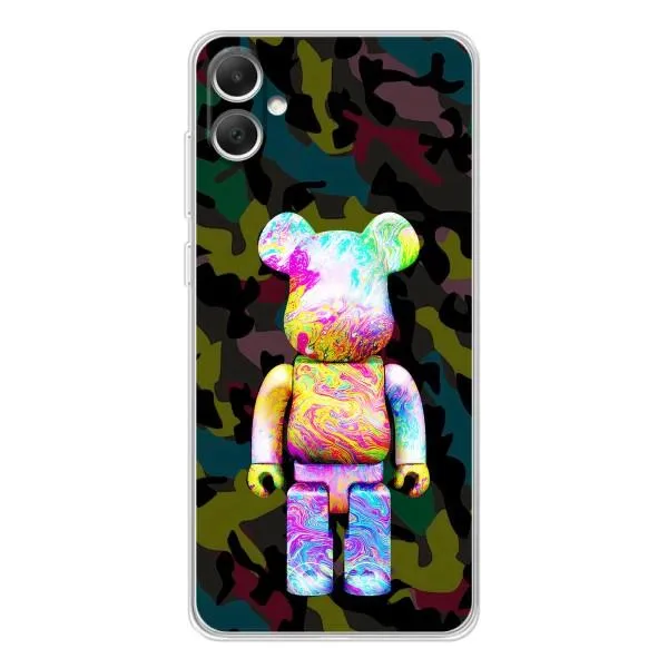 Чехол с принтом «Яркий Bearbrick» для Samsung Galaxy A06 Чехол с принтом «Яркий Bearbrick» для Samsung Galaxy A06