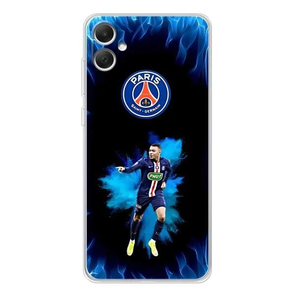 Чохол з принтом «Мбаппе у вогні» для Samsung Galaxy A06 Чохол з принтом «Мбаппе у вогні» для Samsung Galaxy A06