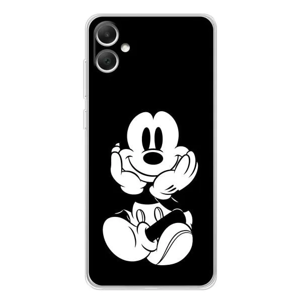 Чохол з принтом «Маус на чорному» для Samsung Galaxy A06 Чохол з принтом «Маус на чорному» для Samsung Galaxy A06