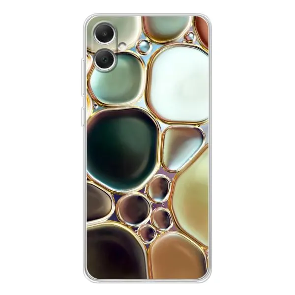 Чехол с принтом «Радужный Мрамор» для Samsung Galaxy A06
