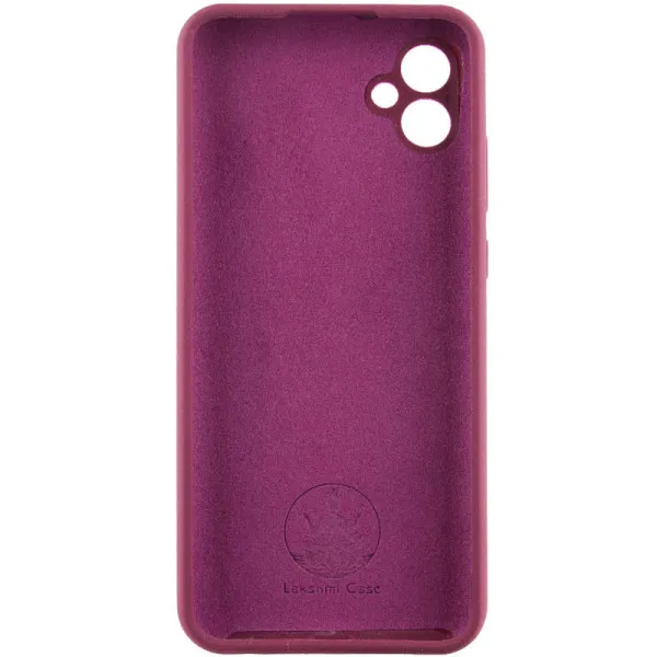 Чехол Silicone Cover Lakshmi Full Camera (AAA) для Samsung Galaxy A08 / A07 4G — Бордовый — фото 3