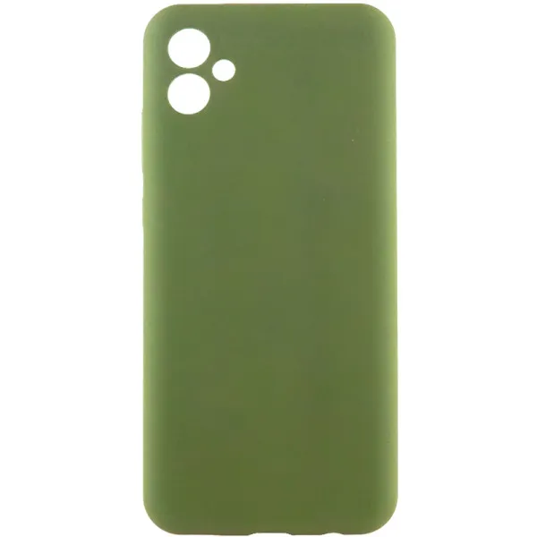 Чехол Silicone Cover Ummi Lakshmi Full Camera (AA) для Samsung Galaxy A07 — Зеленый — фото 1