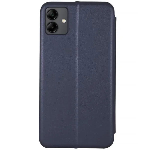 Кожаный чехол-книжка Classy для Samsung Galaxy A08 / A07 4G / A07s — Темно-синий — фото 2 Кожаный чехол-книжка Classy для Samsung Galaxy A08 / A07 4G / A07s — Темно-синий — фото 2