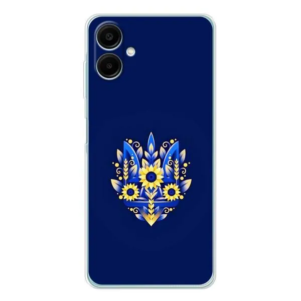 Чохол з принтом «Квітковий Герб» для Samsung Galaxy A07 Чохол з принтом «Квітковий Герб» для Samsung Galaxy A07