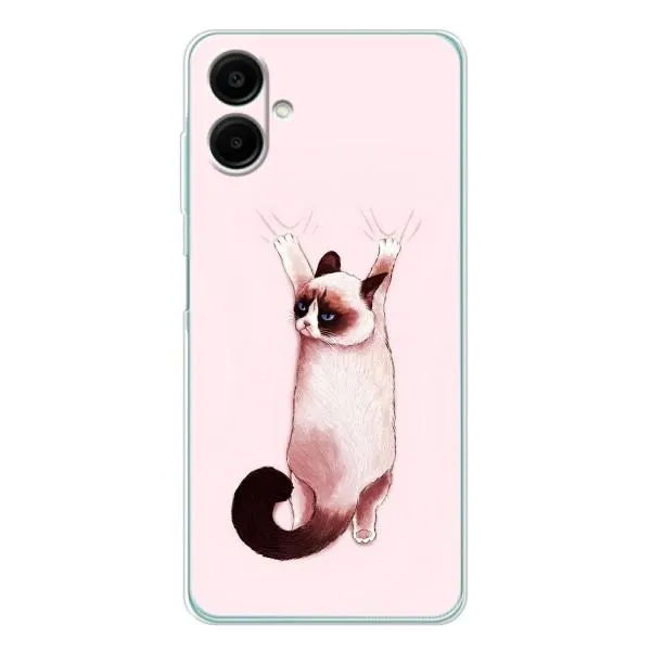 Чехол с принтом «Котик падает» для Samsung Galaxy A07