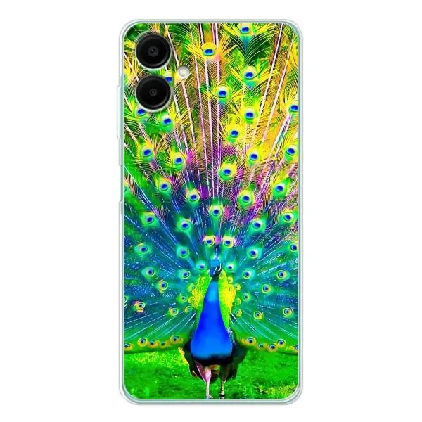 Чехол с принтом «Яркий Павлин» для Samsung Galaxy A07 Чехол с принтом «Яркий Павлин» для Samsung Galaxy A07