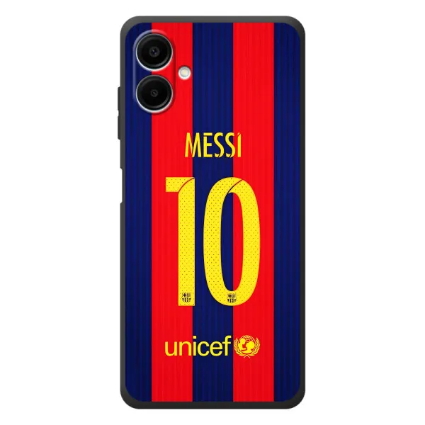 Чехол с принтом «Messi Barca 10» для Samsung Galaxy A08