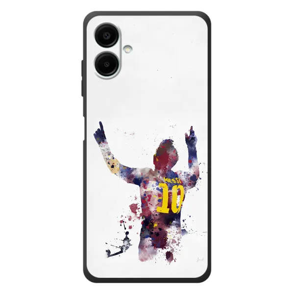 Чехол с принтом «Messi Barca» для Samsung Galaxy A08