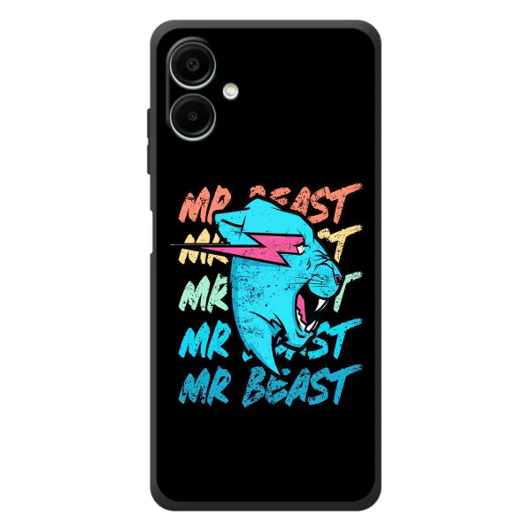 Чехол с принтом «logo Mr beast» для Samsung Galaxy A08