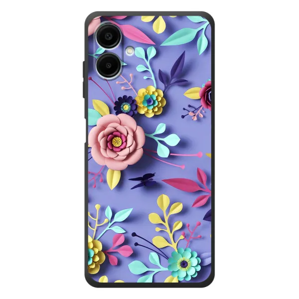 Чехол с принтом «Цветочный дизайн» для Samsung Galaxy A08