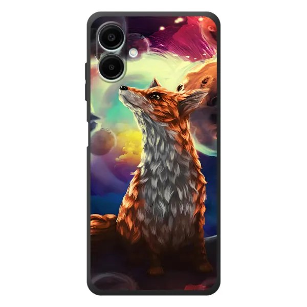 Чехол с принтом «Лисица в космосе» для Samsung Galaxy A08
