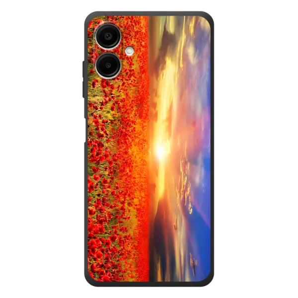 Чехол с принтом «Поле тюльпанов» для Samsung Galaxy A08