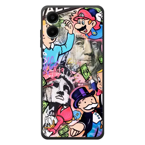 Чехол с принтом «Monopoly man» для Samsung Galaxy A08