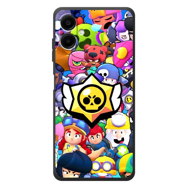 Чехол с принтом «Лого Brawl Stars» для Samsung Galaxy A08