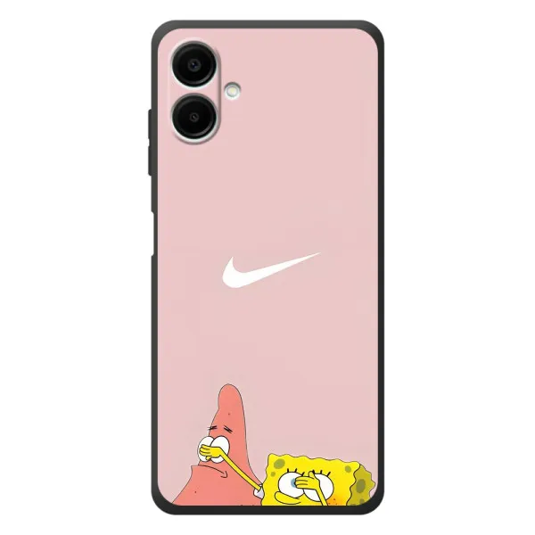 Чехол с принтом «Патрик и Губка» для Samsung Galaxy A08 Чехол с принтом «Патрик и Губка» для Samsung Galaxy A08