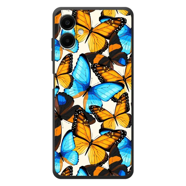 Чехол с принтом «Яркие бабочки» для Samsung Galaxy A08 Чехол с принтом «Яркие бабочки» для Samsung Galaxy A08