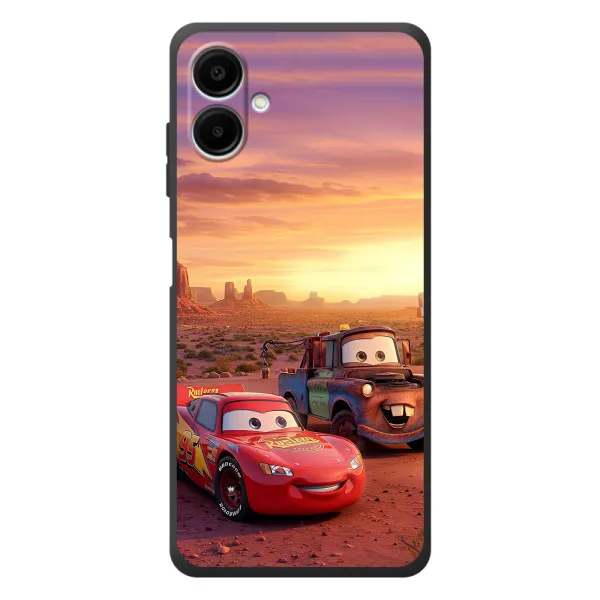 Чехол с принтом «Маквин и Метр» для Samsung Galaxy A08