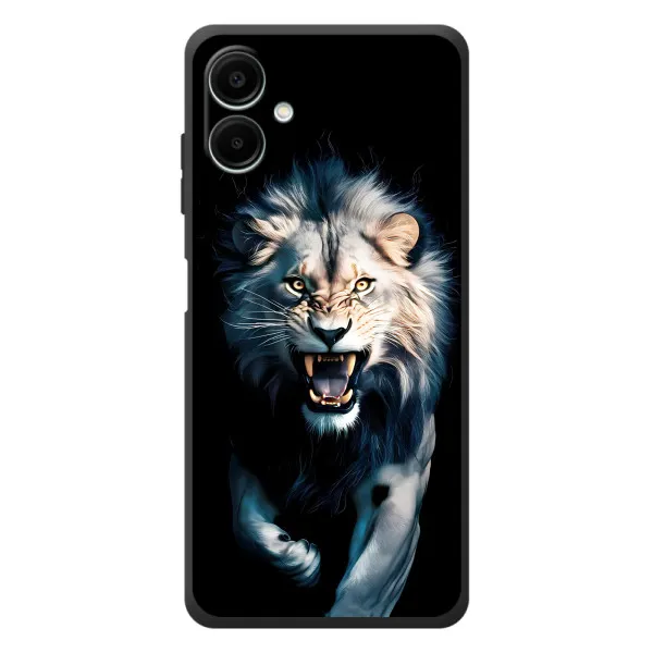 Чехол с принтом «Лев в темноте» для Samsung Galaxy A08