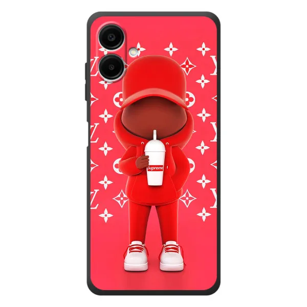 Чехол с принтом «Модный стиль» для Samsung Galaxy A08