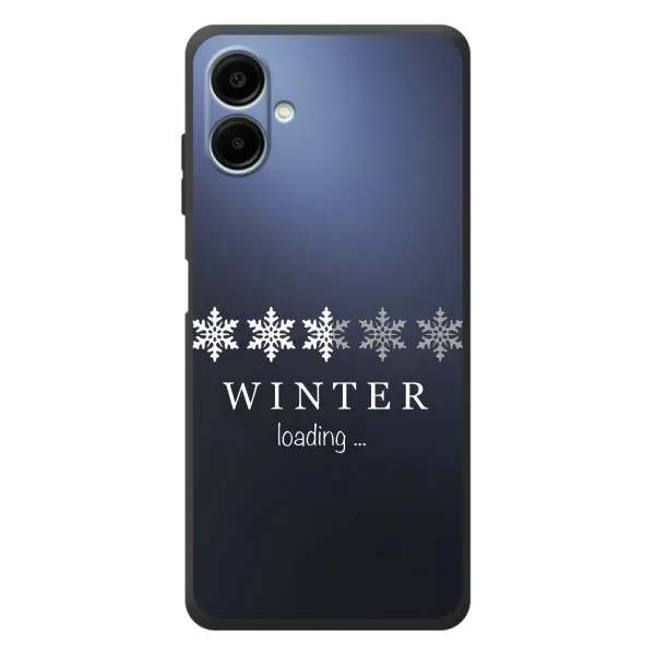 Чехол с принтом «Winter loading» для Samsung Galaxy A08