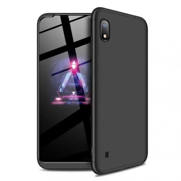 Чехол LikGus 360 для Samsung A10 - пластиковый — Черный Чехол LikGus 360 для Samsung A10 - пластиковый — Черный