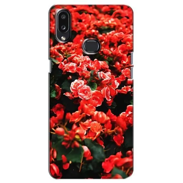 Чехол с принтом «Цветы красные» для Samsung Galaxy A10s (A107) Чехол с принтом «Цветы красные» для Samsung Galaxy A10s (A107)