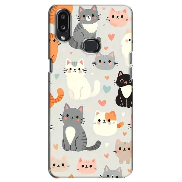 Чехол с принтом «Коллаж котов» для Samsung Galaxy A10s (A107)
