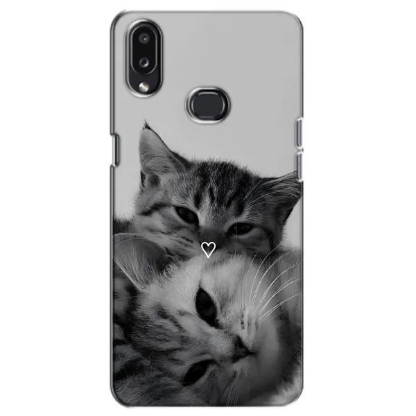 Чехол с принтом «Пара котов» для Samsung Galaxy A10s (A107)