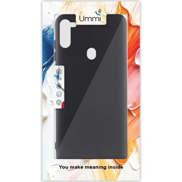Чехол Silicone Cover Ummi Lakshmi (AA) для Samsung Galaxy A11 — Черный — фото 2 Чехол Silicone Cover Ummi Lakshmi (AA) для Samsung Galaxy A11 — Черный — фото 2