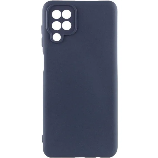 Чехол Silicone Cover Ummi Lakshmi Full Camera (AA) для Samsung Galaxy A12 — Синий — фото 1