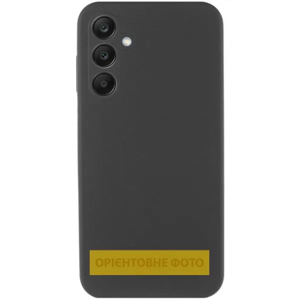 Чехол Silicone Cover Lakshmi Full Camera (AAA) для Samsung Galaxy A12 — Черный — фото 2 Чехол Silicone Cover Lakshmi Full Camera (AAA) для Samsung Galaxy A12 — Черный — фото 2