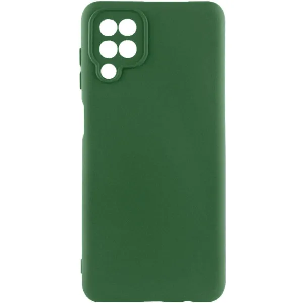 Чохол Silicone Cover Ummi Lakshmi Full Camera (AA) для Samsung Galaxy A12 — Зелений