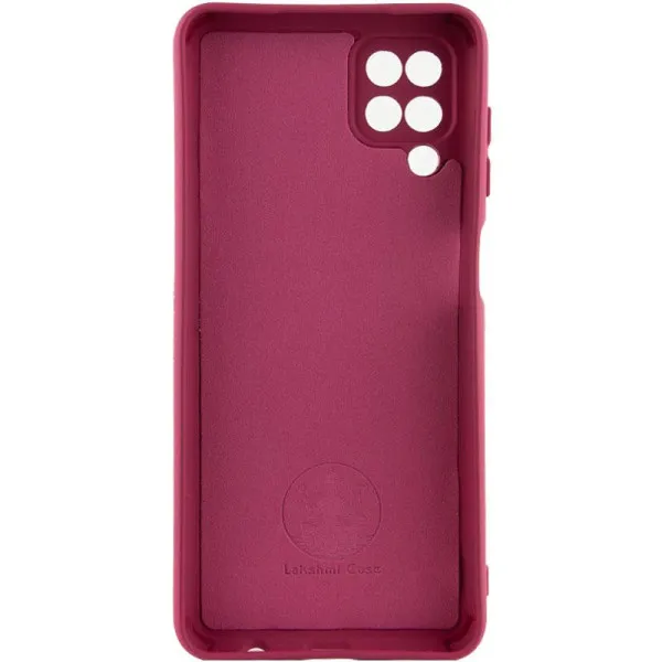 Чохол Silicone Cover Ummi Lakshmi Full Camera (AA) для Samsung Galaxy A12 — Бордовий — фото 2
