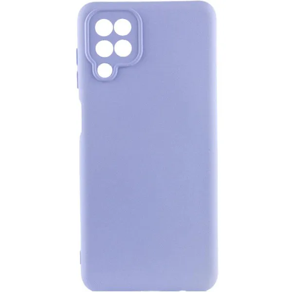 Чохол Silicone Cover Ummi Lakshmi Full Camera (AA) для Samsung Galaxy A12 — Бузковий — фото 1