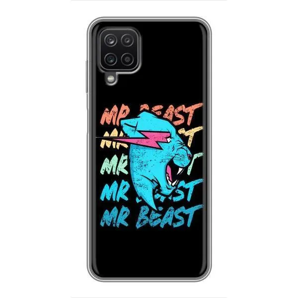 Чехол с принтом «logo Mr beast» для Samsung Galaxy A12