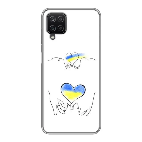 Чехол с принтом «Мир Украине» для Samsung Galaxy A12